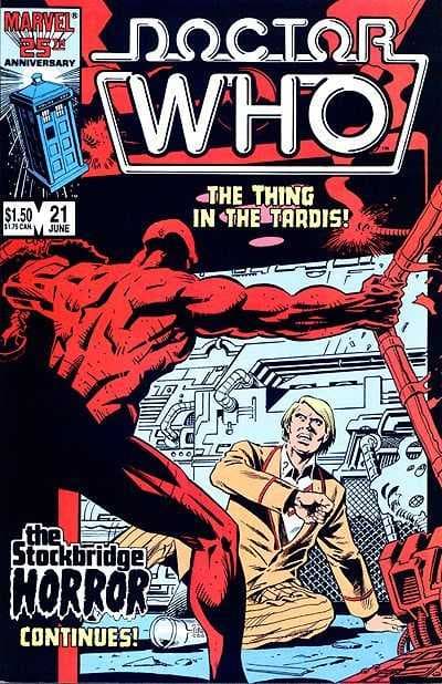 Doctor Who #21 cover