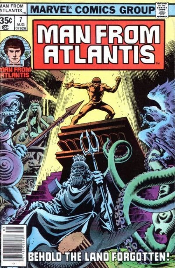 Man from Atlantis #7 cover