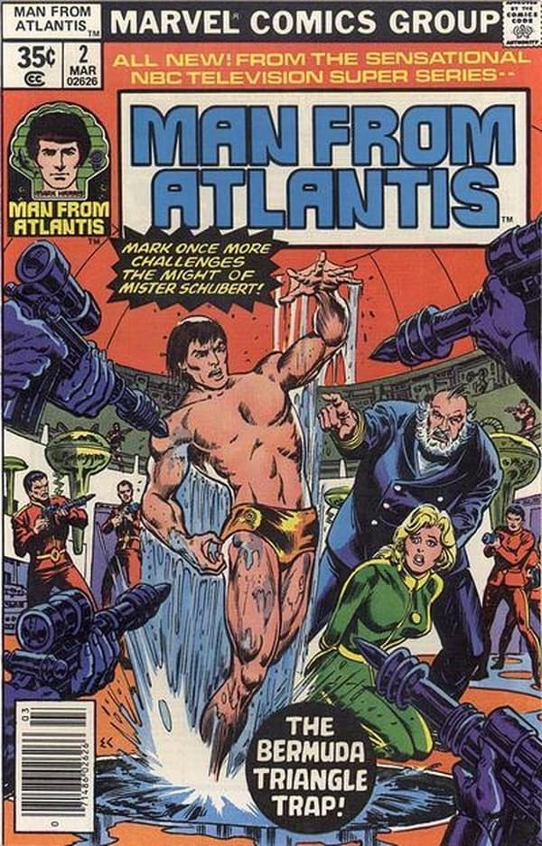 Man from Atlantis #2 cover