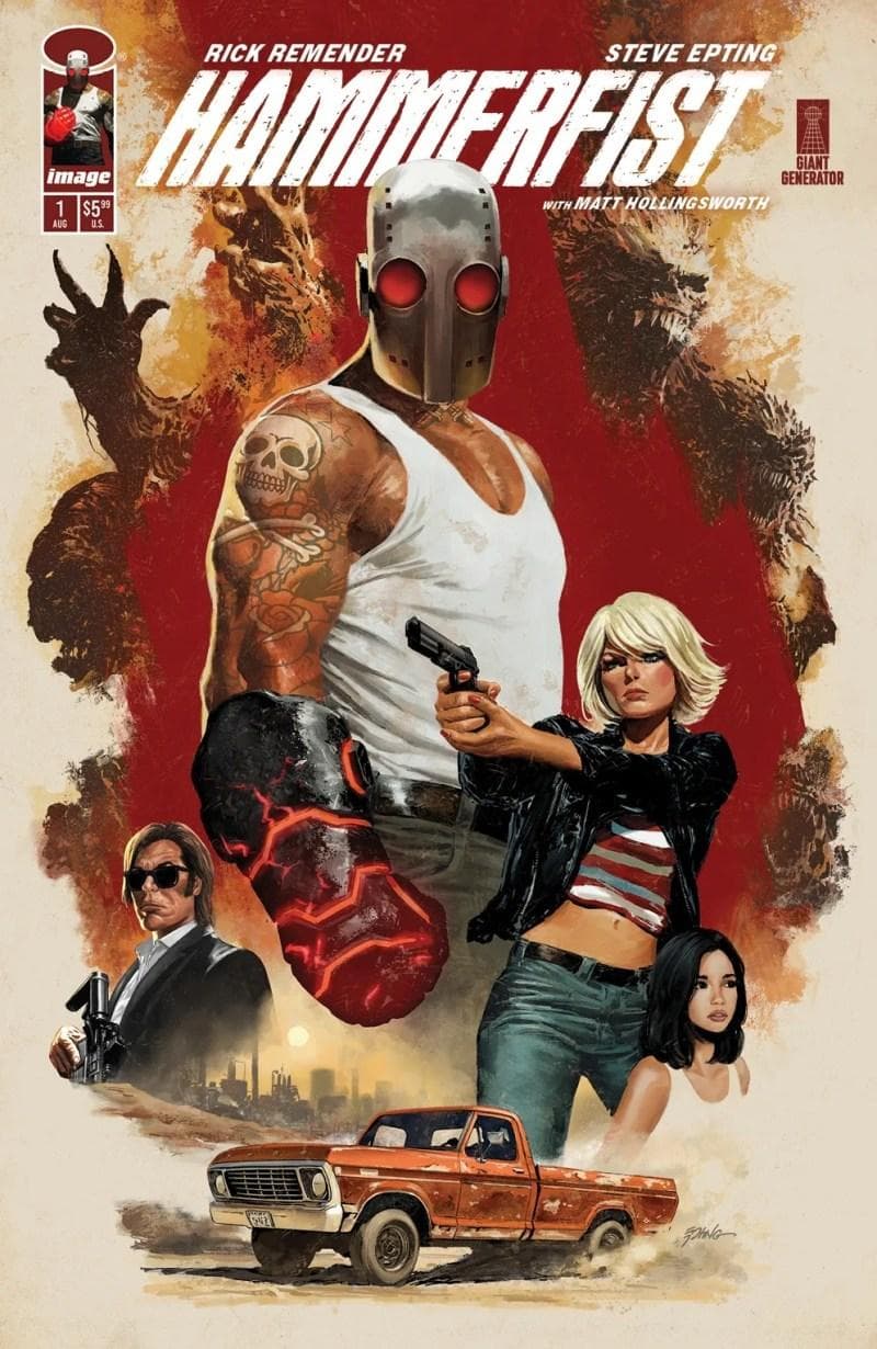 Hammerfist cover — © Image Comics
