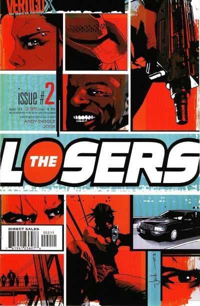 The Losers #2 cover