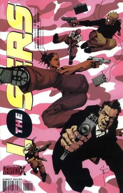 The Losers #4 cover