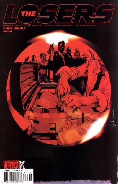 The Losers #5 cover