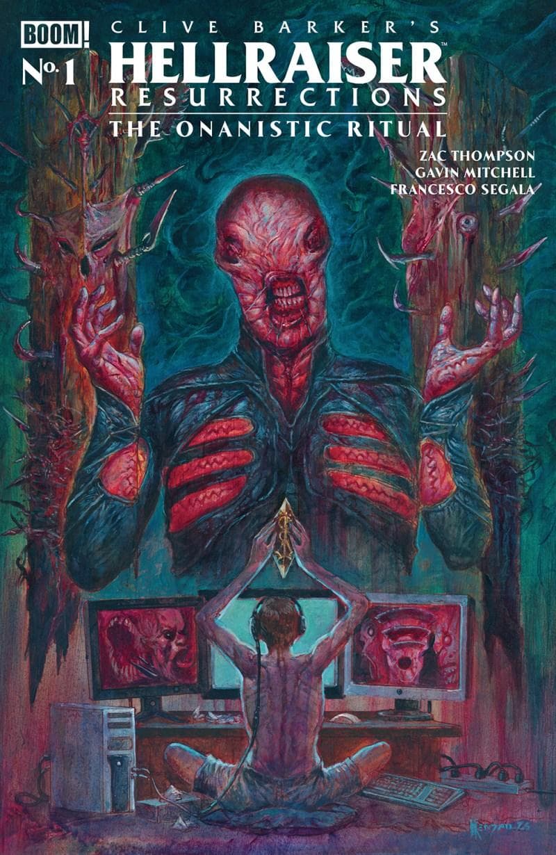 Hellraiser: Resurrections – The Onanistic Ritual cover — © BOOM! Studios