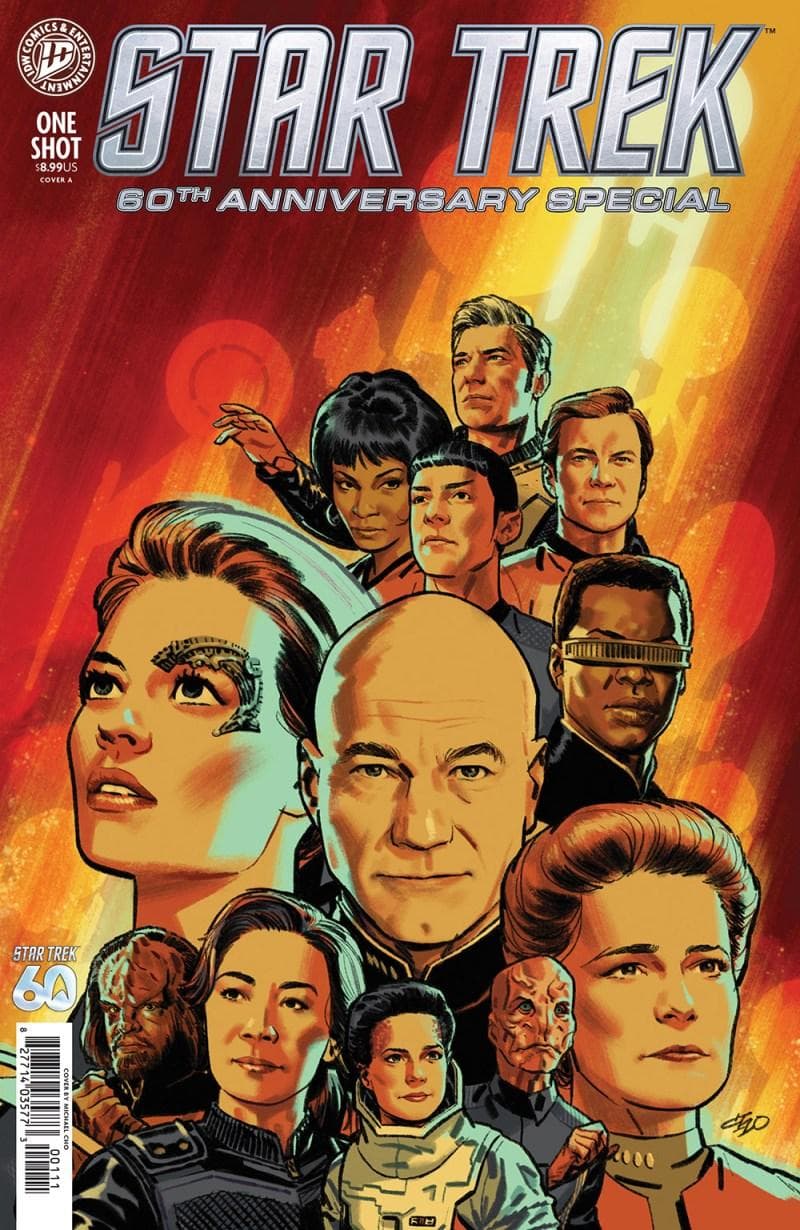 Star Trek: 60th Anniversary Special cover — © IDW Publishing