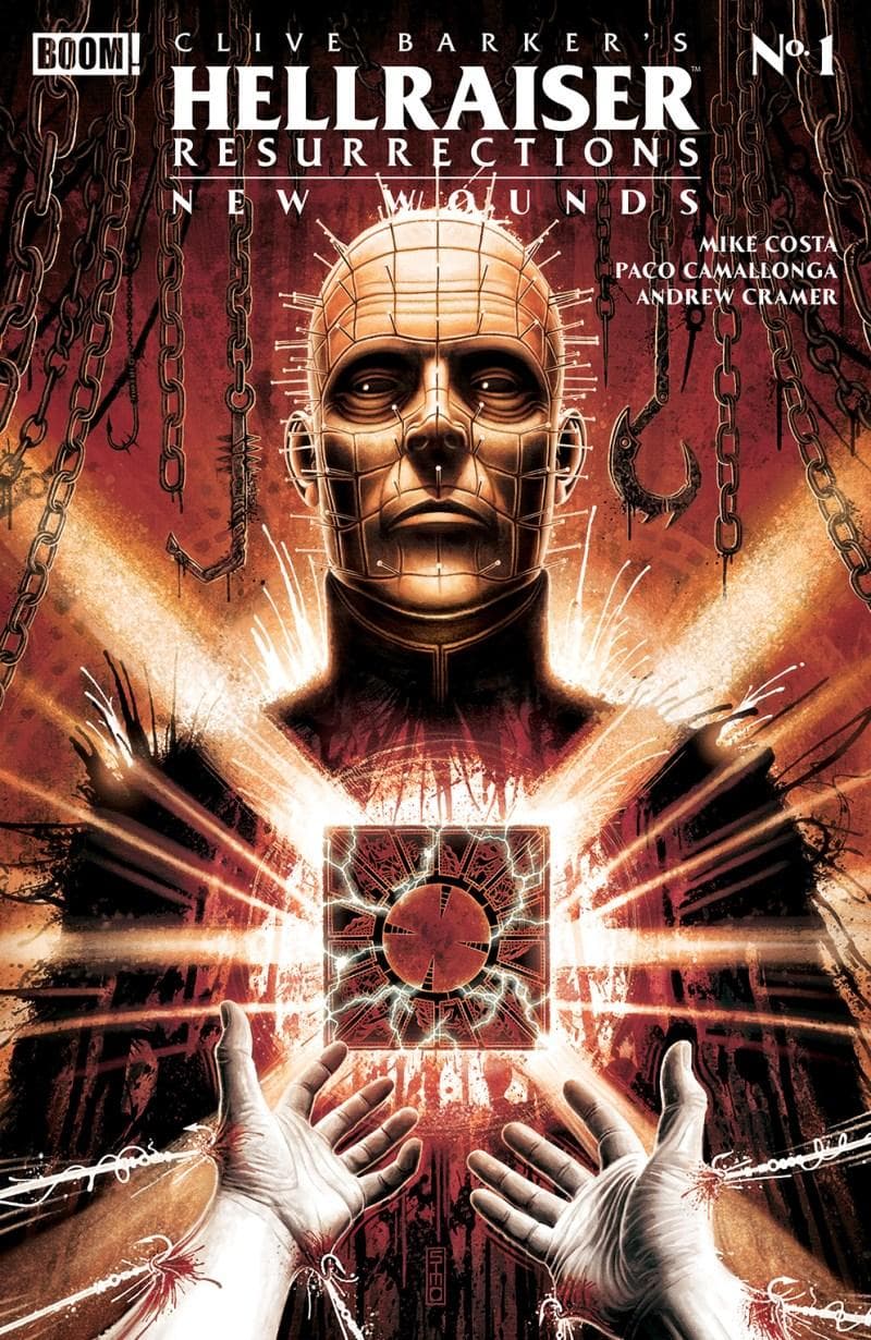 Hellraiser: Resurrections – New Wounds cover — © BOOM! Studios