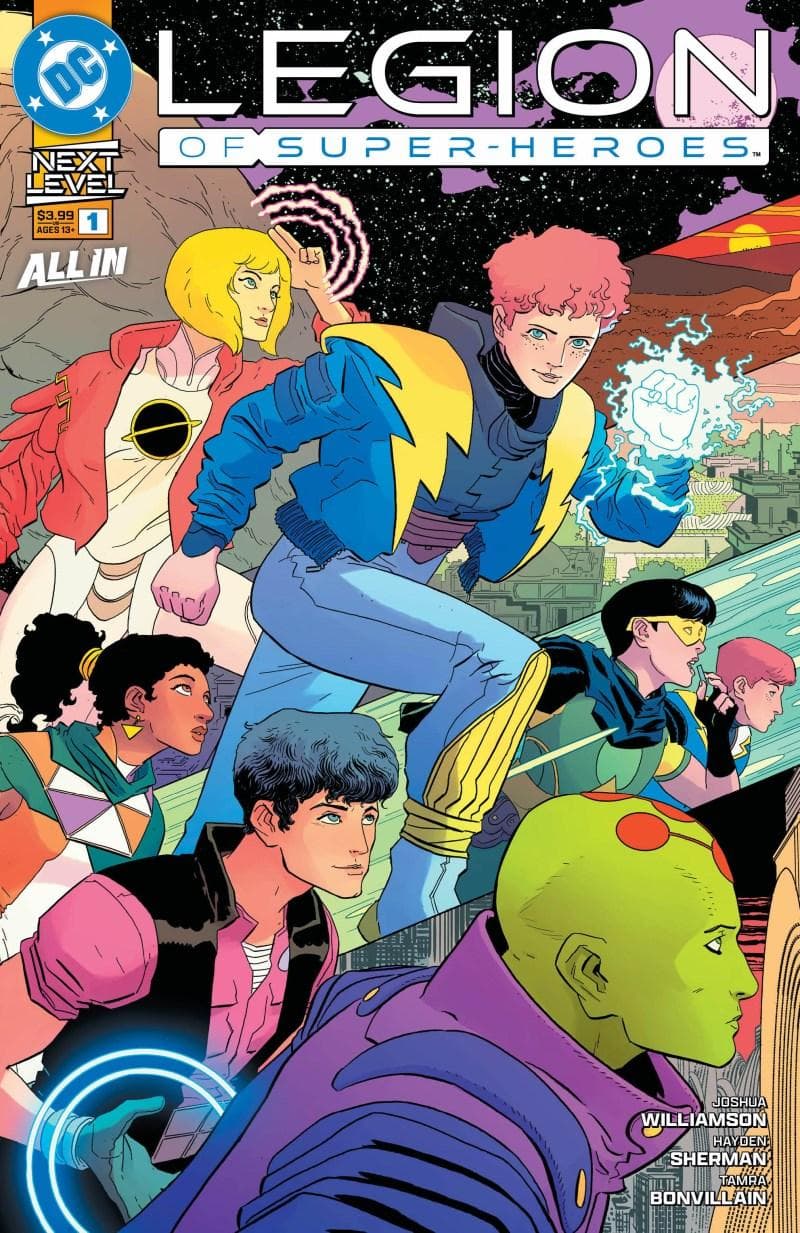 Legion of Super-Heroes cover — © DC Comics