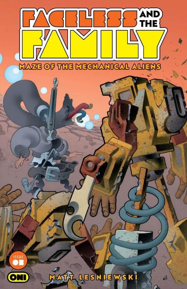 Faceless and the Family: Maze of the Mechanical Aliens #3