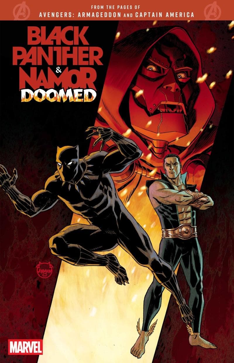 Black Panther / Namor: Doomed cover — © Marvel Comics