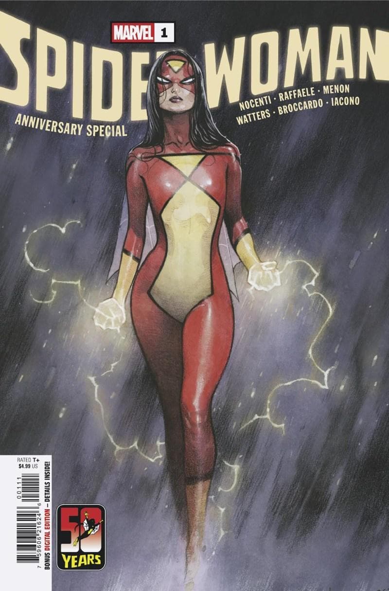 Spider-Woman 50th Anniversary Special cover — © Marvel Comics