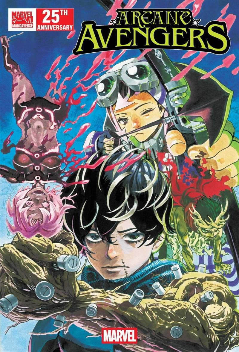 Marvel Mangaverse: Arcane Avengers cover — © Marvel Comics