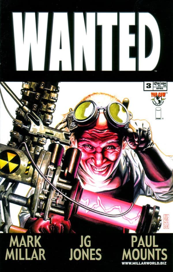 Wanted #3 cover