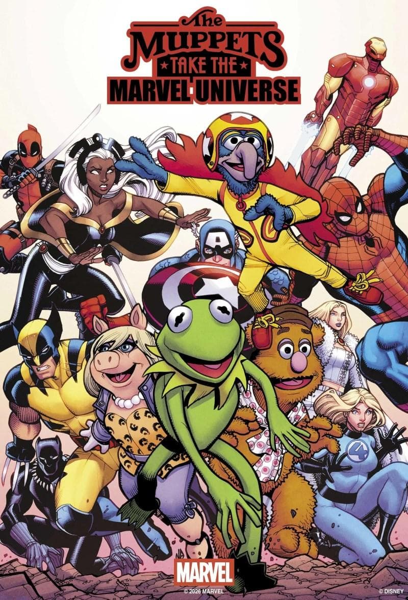 The Muppets Take the Marvel Universe cover — © Marvel Comics