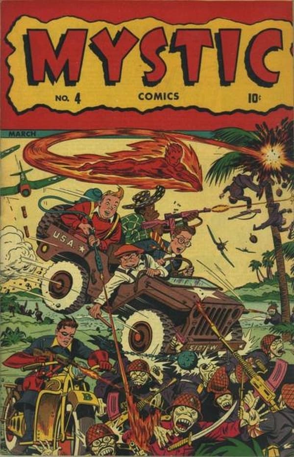 Mystic Comics #4 cover