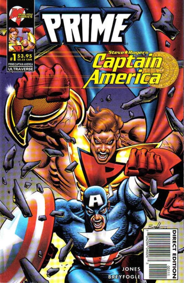 Prime/Captain America #1 cover