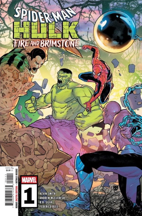 Spider-Man / Hulk: Fire and Brimstone #1 cover