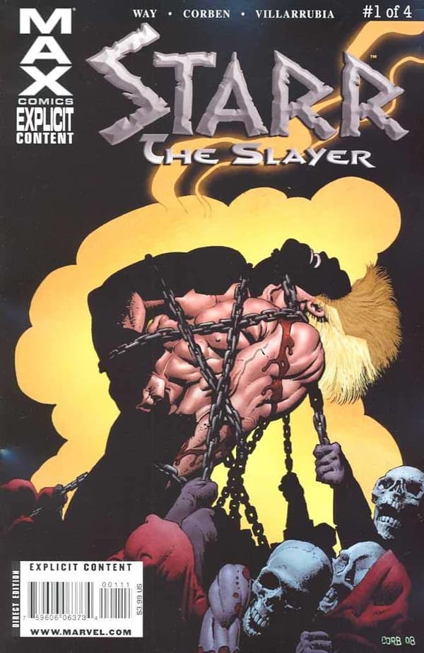 Starr the Slayer #1 cover