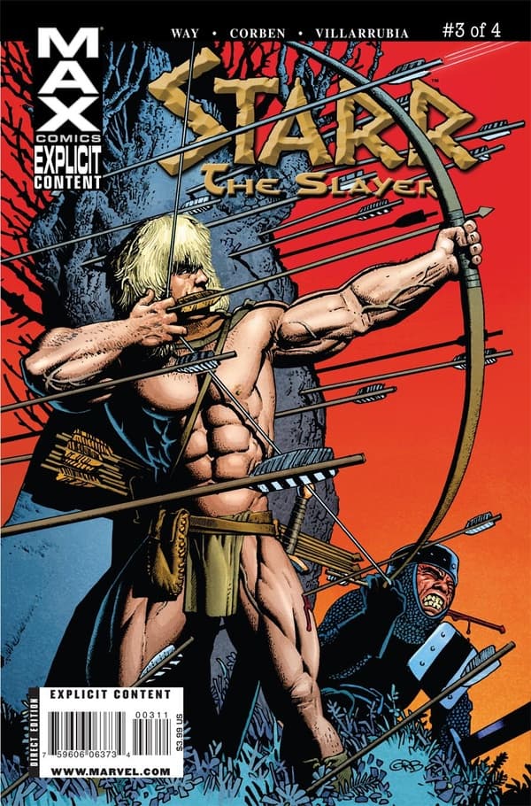 Starr the Slayer #3 cover