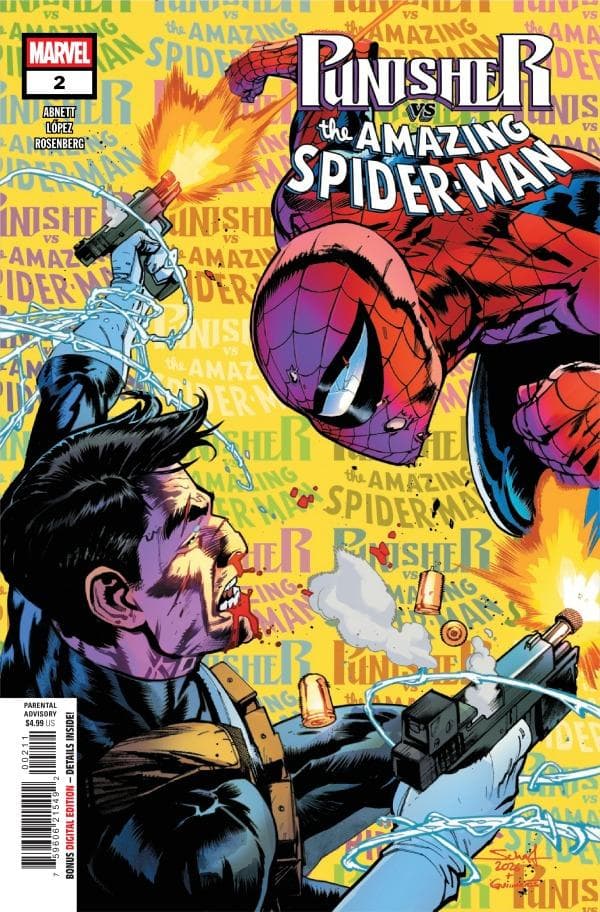Punisher vs. Spider-Man #2 cover