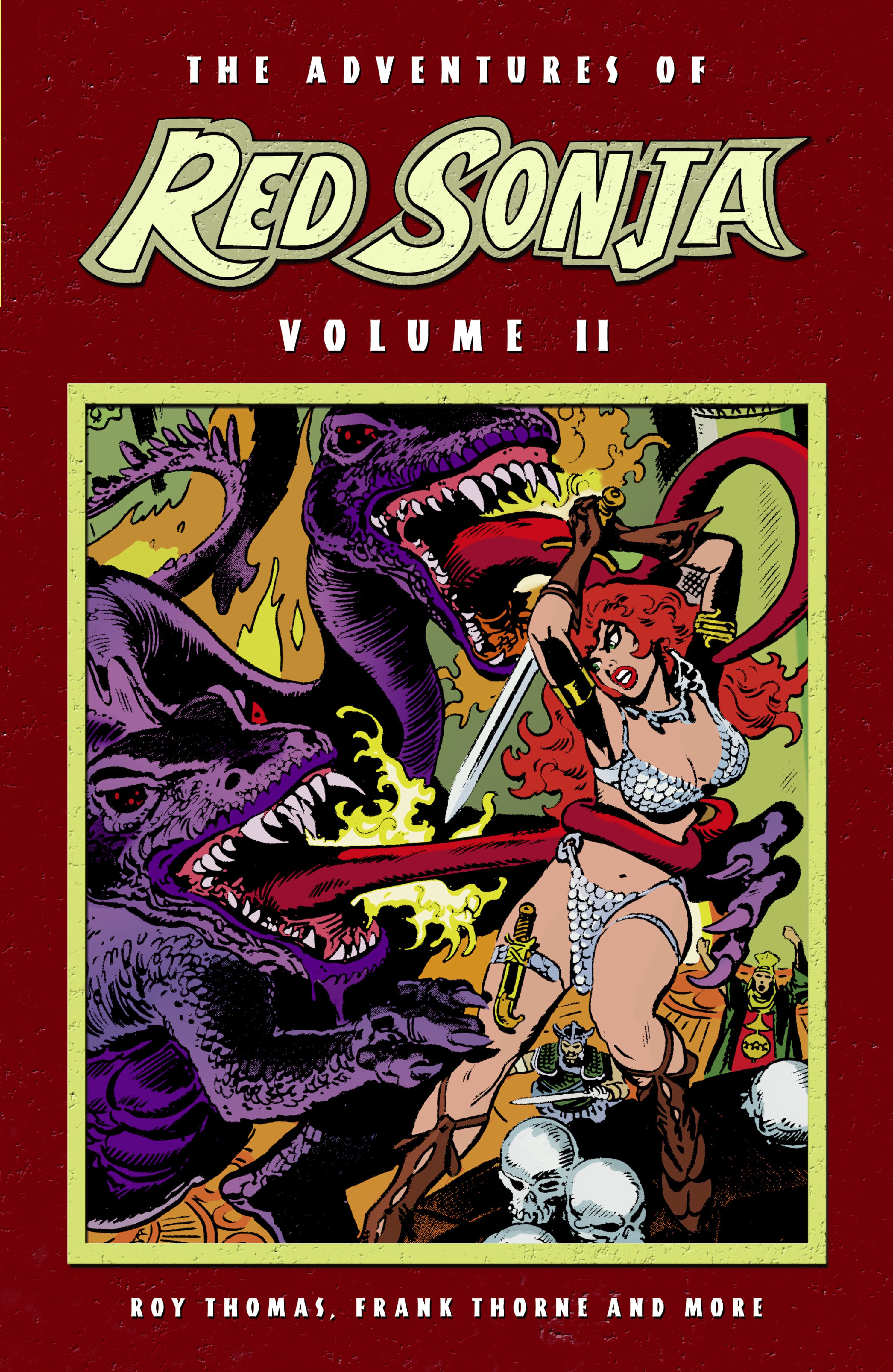 The Adventures of Red Sonja Trade Paperback #2 cover