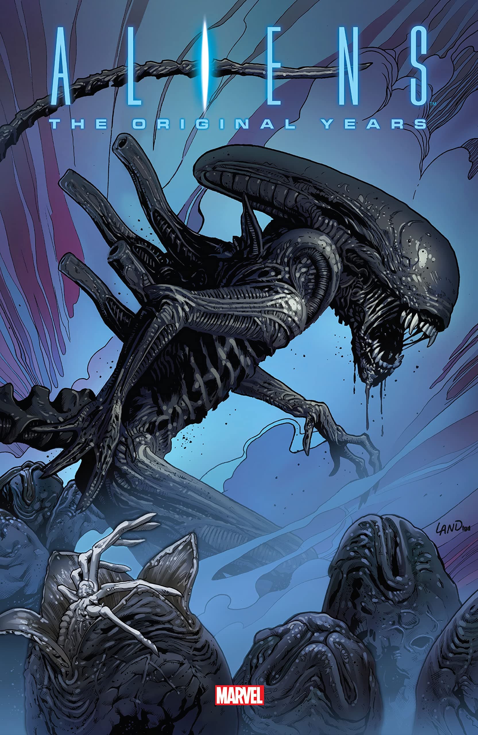 Aliens: The Original Years Omnibus #1 cover