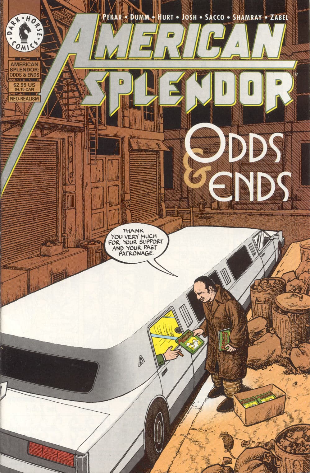 American Splendor: Odds and Ends cover — © Dark Horse Comics