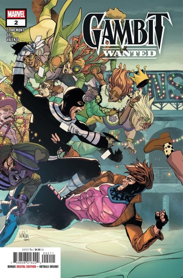 Gambit: Wanted #2 cover