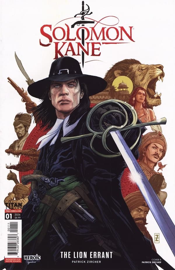 Solomon Kane: The Lion Errant #1 cover