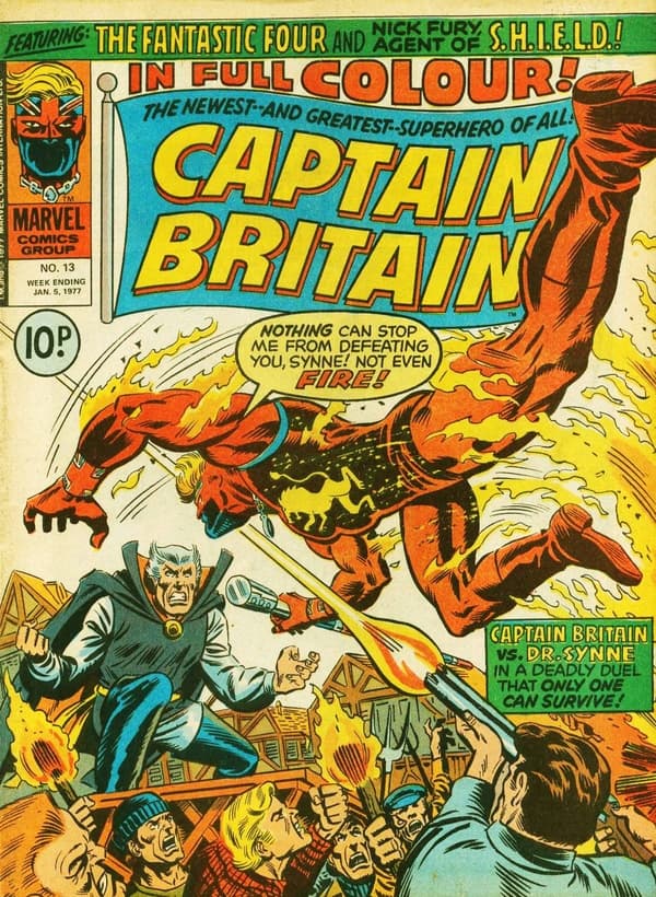 Captain Britain #13 cover