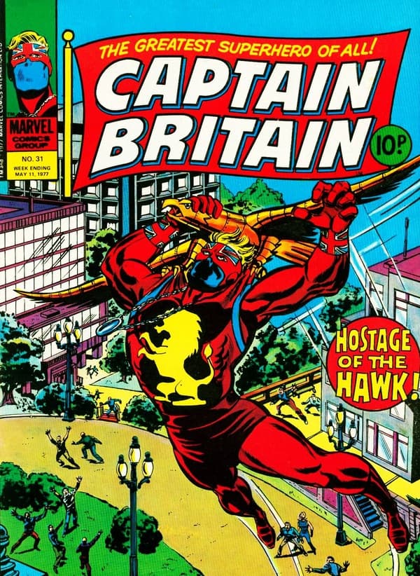 Captain Britain #31 cover