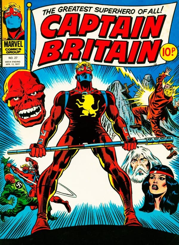 Captain Britain #27 cover