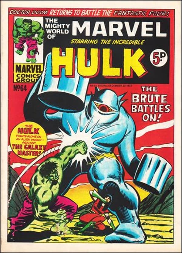 The Mighty World of Marvel #64 cover