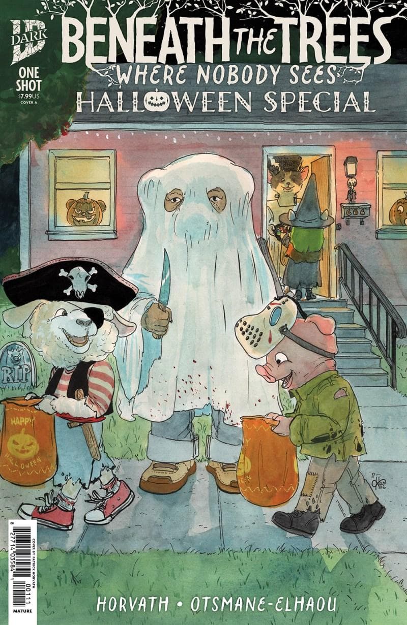 Beneath the Trees Where Nobody Sees: Halloween Special cover — © IDW Publishing