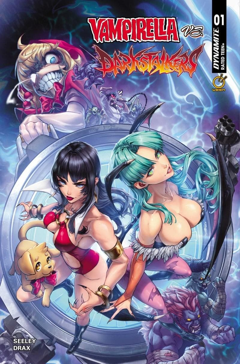 Vampirella vs. Darkstalkers Special cover — © Dynamite Entertainment