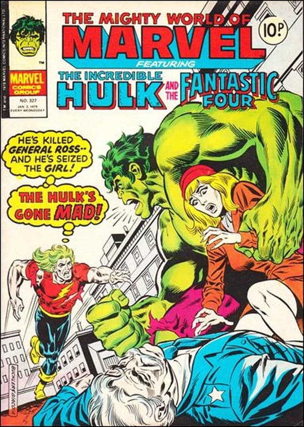 The Mighty World of Marvel #327 cover