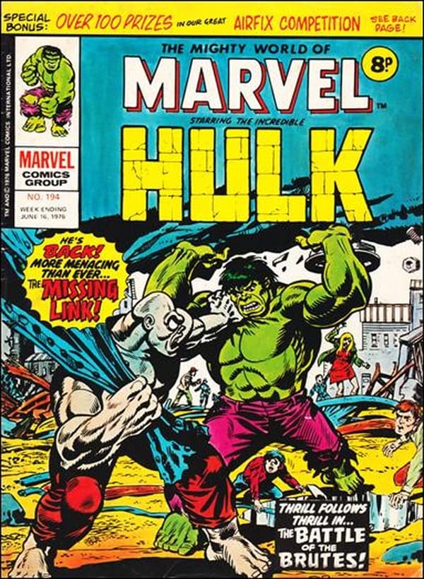 The Mighty World of Marvel #194 cover