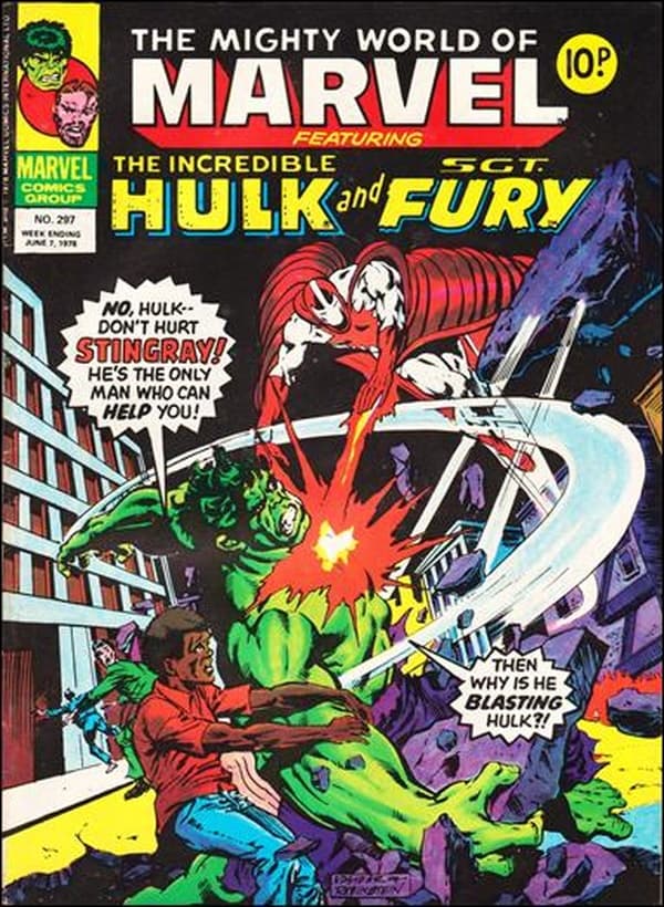 The Mighty World of Marvel #297 cover