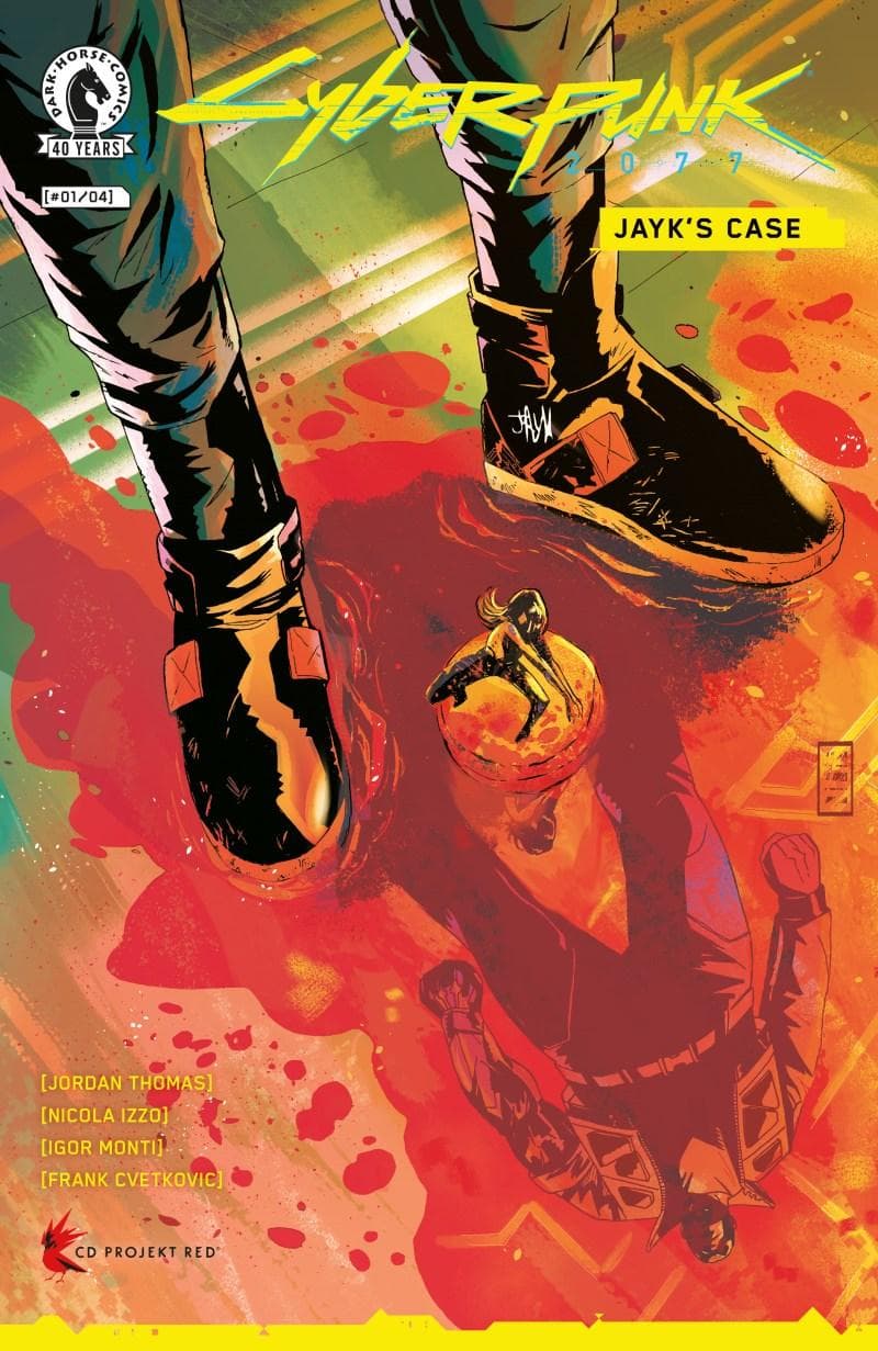 Cyberpunk 2077: Jayk's Case cover — © Dark Horse Comics
