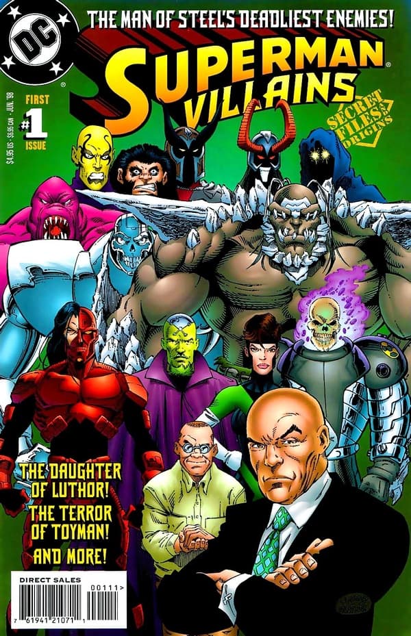 Superman Villains Secret Files #1 cover