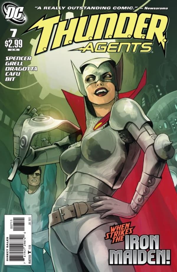 T.H.U.N.D.E.R. Agents #7 cover