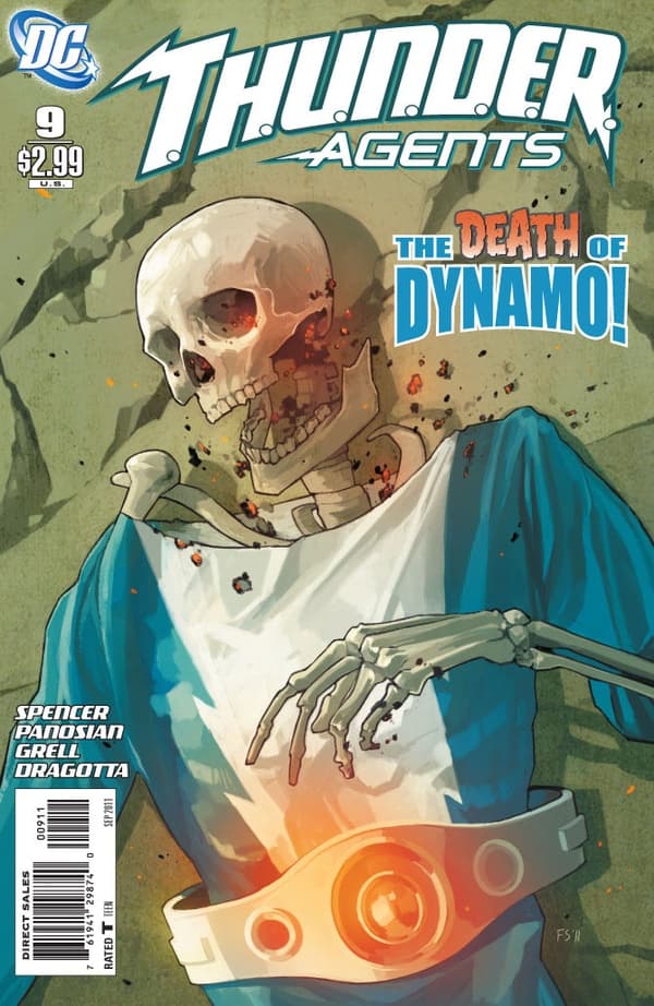 T.H.U.N.D.E.R. Agents #9 cover