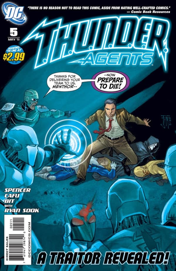 T.H.U.N.D.E.R. Agents #5 cover