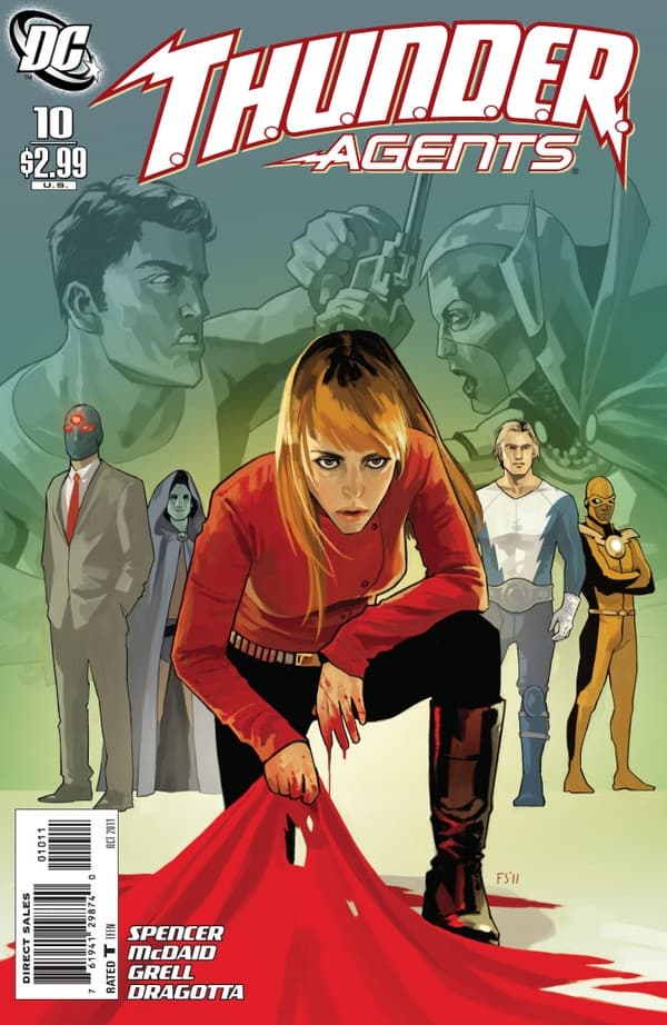T.H.U.N.D.E.R. Agents #10 cover