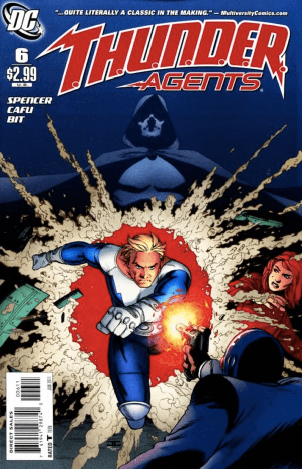T.H.U.N.D.E.R. Agents #6 cover