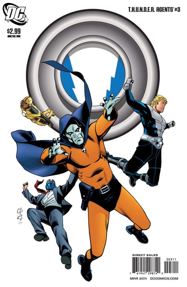 T.H.U.N.D.E.R. Agents #3 cover