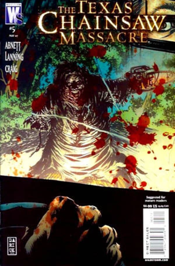 The Texas Chainsaw Massacre #5 cover