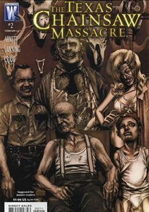 The Texas Chainsaw Massacre #2 cover