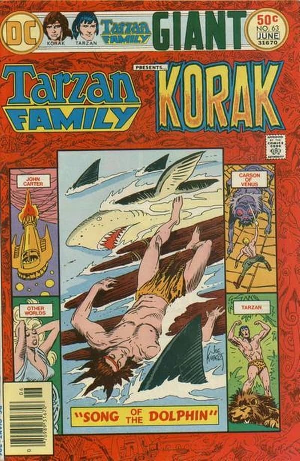 The Tarzan Family #63 cover
