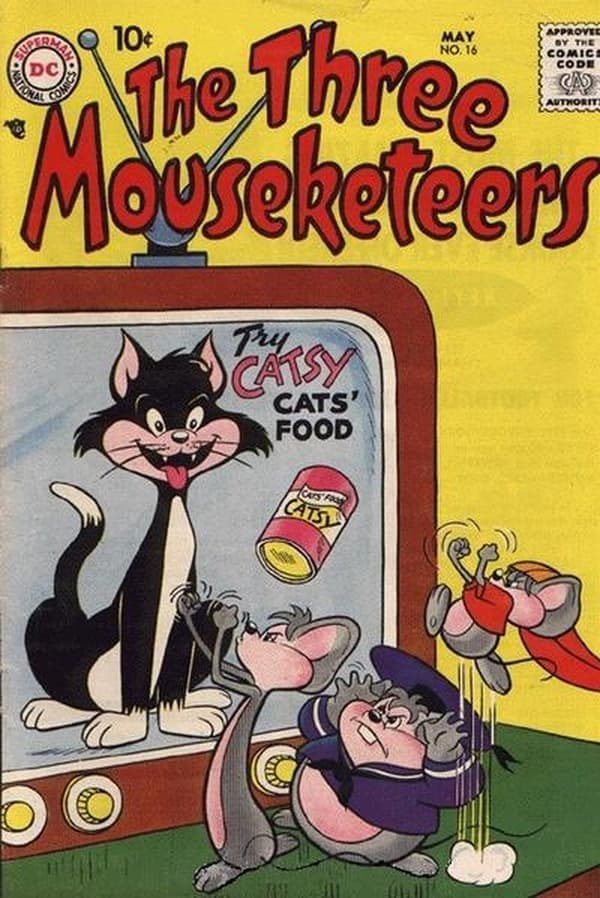 The Three Mouseketeers #16 cover