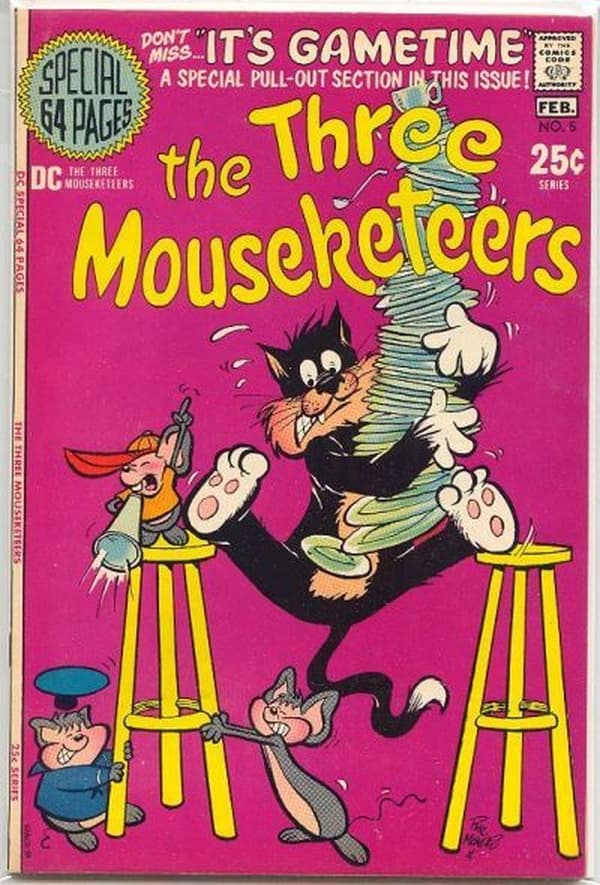 The Three Mouseketeers #5 cover